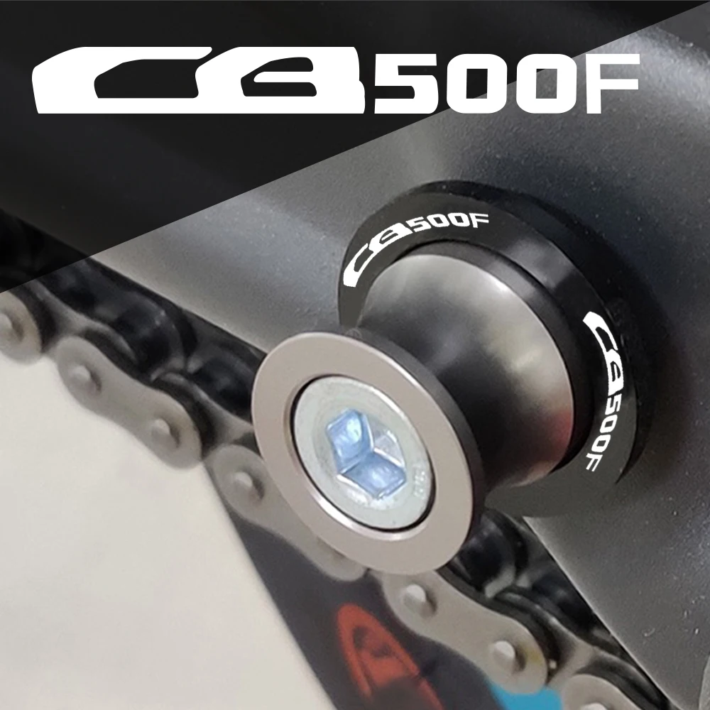 

For HONDA CB500F CB 500F 2011 2012 2013 2014 2015 2016 2017 2018 Motorcycle Accessories 8MM Swingarm Spools Slider Stand Screws