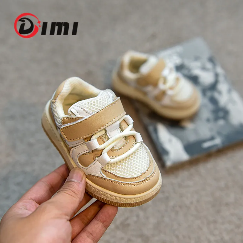 DIMI/2021 г.; Осенняя обувь для малышей; Мягкие удобные дышащие сетчатые кроссовки для младенцев; От 0 до 3 лет обувь для малышей на плоской подошве; T21181