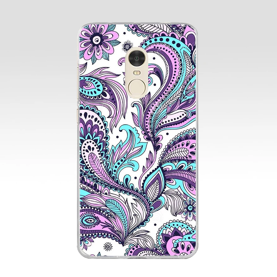 369FG The mandala Soft Silicone Tpu Cover phone Case for xiaomi redmi 7 7a note 4A 4X 6 Pro 6A | Мобильные телефоны и