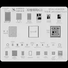 Шаблон для реболлинга MJ 3D BGA A8 A9 A10 A11 A12 A13 для iPhone 6 6P 6S 6SP 7 7P 8 8P plus X XR XS MAX 11 Pro Max