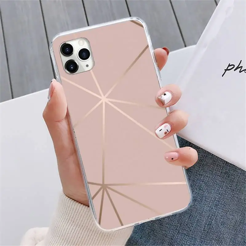 

Luxury Marble wire lace Phone Case For iphone 12 5 5s 5c se 6 6s 7 8 plus x xs xr 11 pro max mini