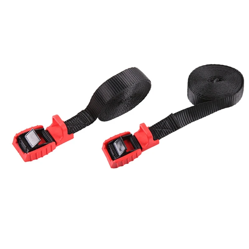 

2PCS Surfboard Car Roof Rack Tie Down Straps Universal Luggages Lash Securing Strap with Metal Cam Buckle 4.5M