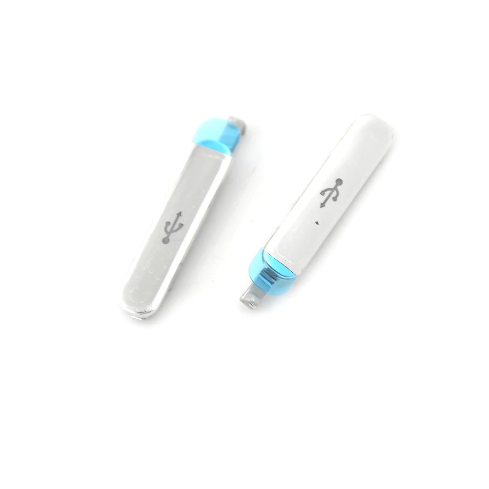 2 шт. оригинальный зарядный порт пылезащитный Разъем USB крышка двери для Samsung Galaxy S5