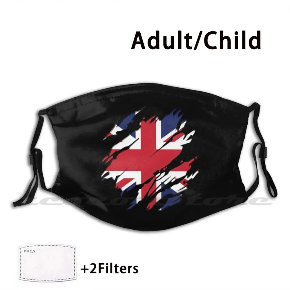 

United Kingdom. Mask Cloth Washable DIY Filter Pm2.5 Adult Kids London England Uk Big Ben Sightseeing Tour Sightseeing Landmark