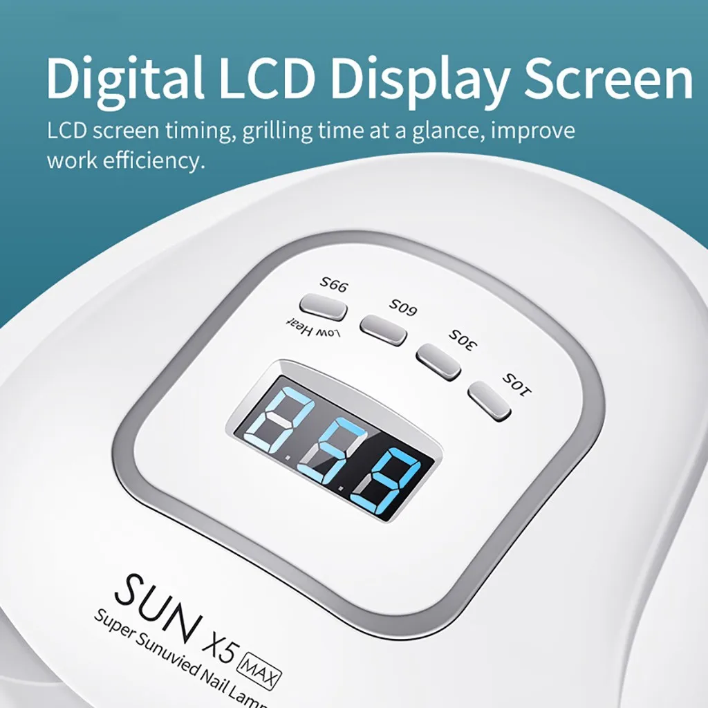 УФ лампа для сушки гель лака ногтей 120 Вт|Сушилки ногтей| |