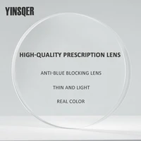 custom vintage optical resin lenses for headlights computer glasses myopia prescription diopter lenses for eyes vision yinsqer
