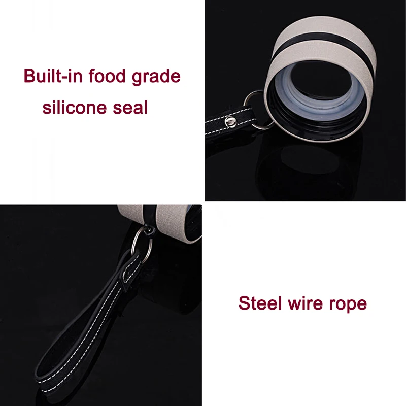 Стеклянная бутылка из боросиликатного стекла дорожная кружка с ситечком для