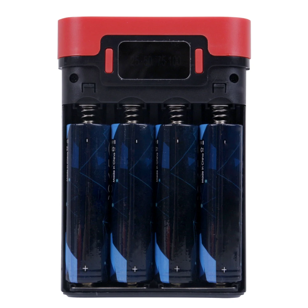 (Без батареи) 4x18650 Внешний аккумулятор комплект для мобильного телефона зарядное