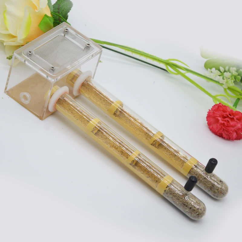 1 шт. Bamboo Nest Pet Ant Test Tube Concrete экологическая мастерская 20 мм серия Farm Acrylic | Дом и сад