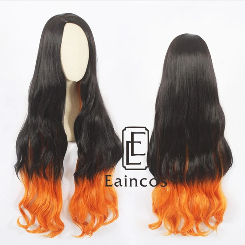 

Anime Demon Slayer Kamado Nezuko Cosplay Cafe Maid Costume Halloween Party Sets Women Dress