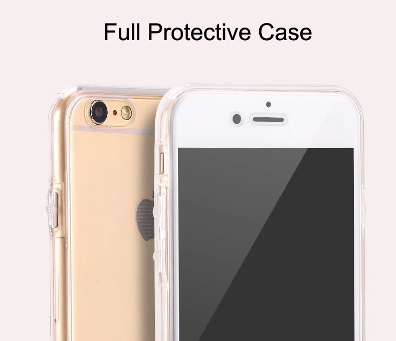 Мягкий силиконовый чехол из ТПУ с полным покрытием 360 градусов для iPhone 13 12 Pro Max Mini