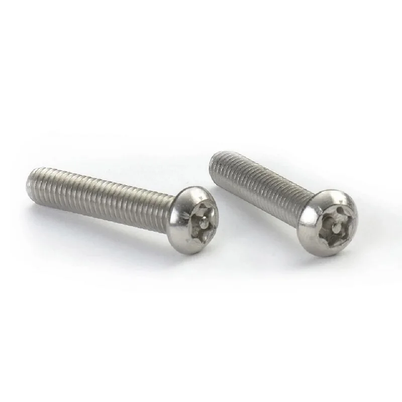 

50pcs/lot M4 M5 M6 Stainless steel pan head torx with pin screw anti theft safety security screws
