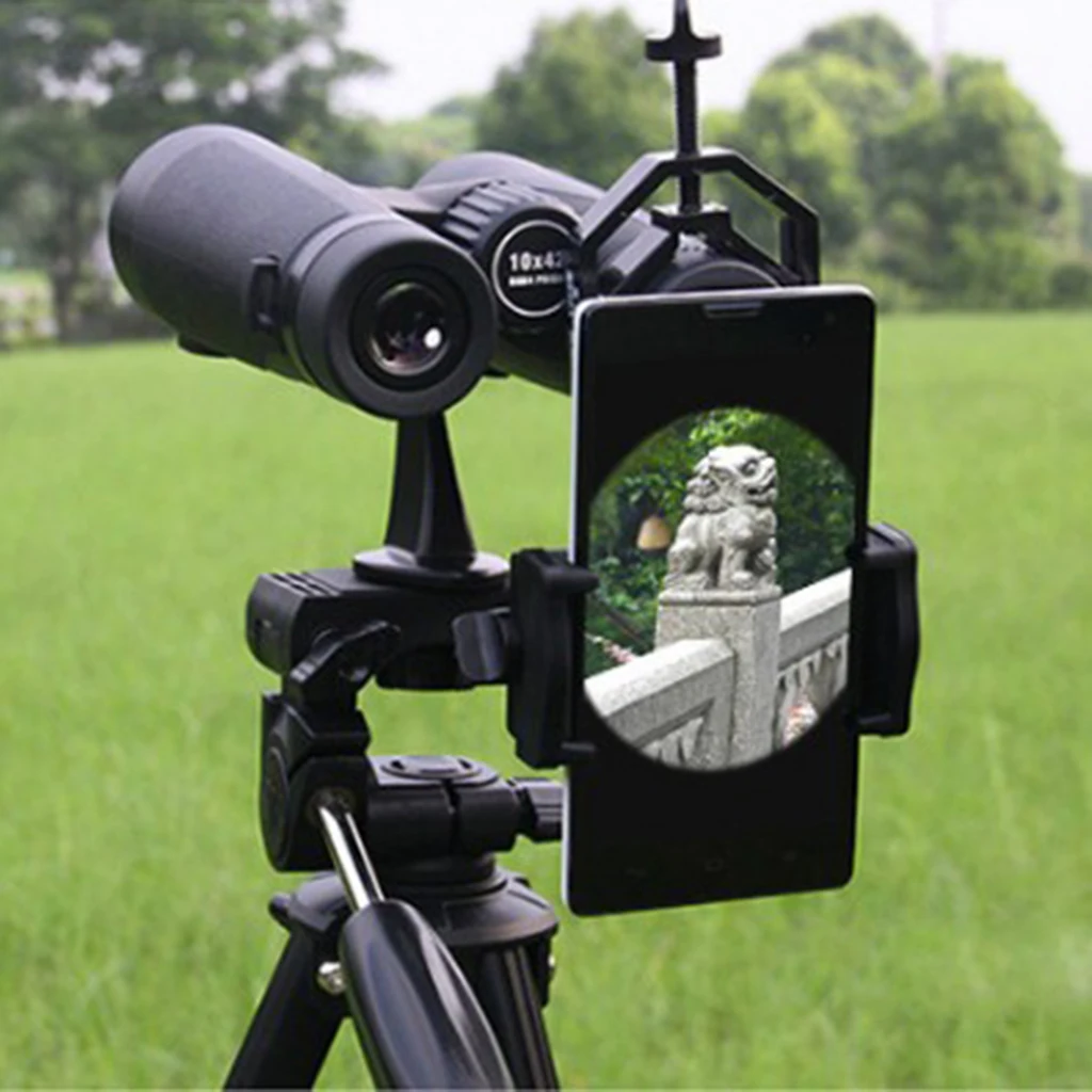 

Telescopic Phone Holder 360 Degree Slot Holder For Scope Of Monocular Binoculars phone telescope mount adapter