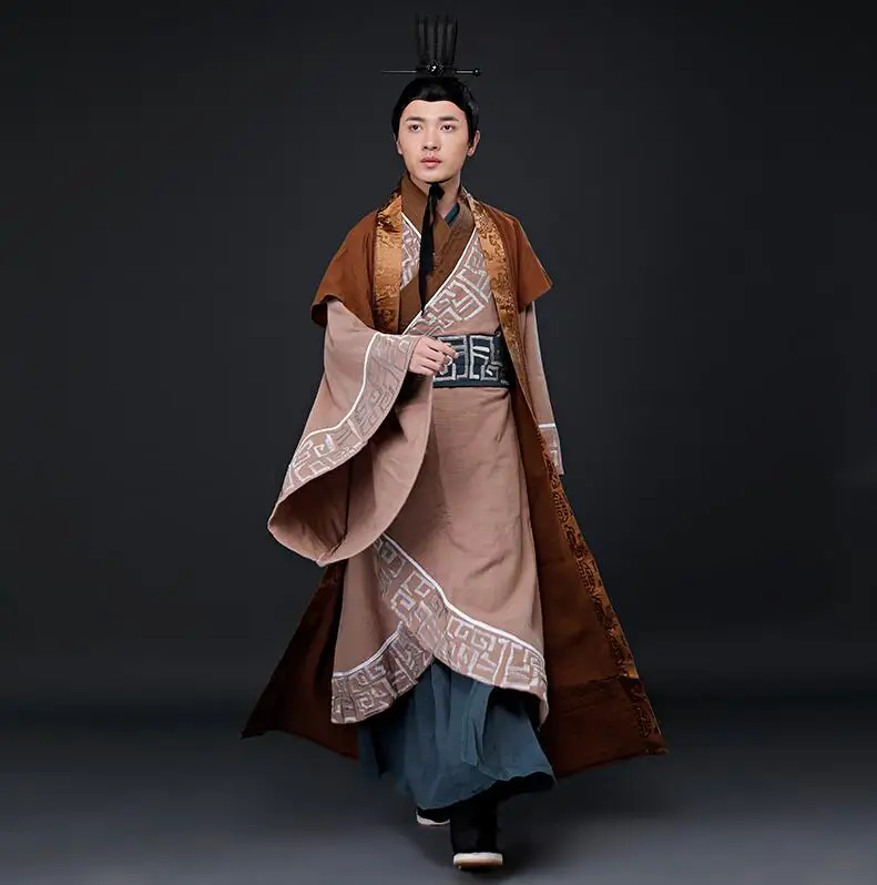 

Martial swordsmen's minister's fomal casual handsome chivalrous customer service drama group performance men's ancient style Han
