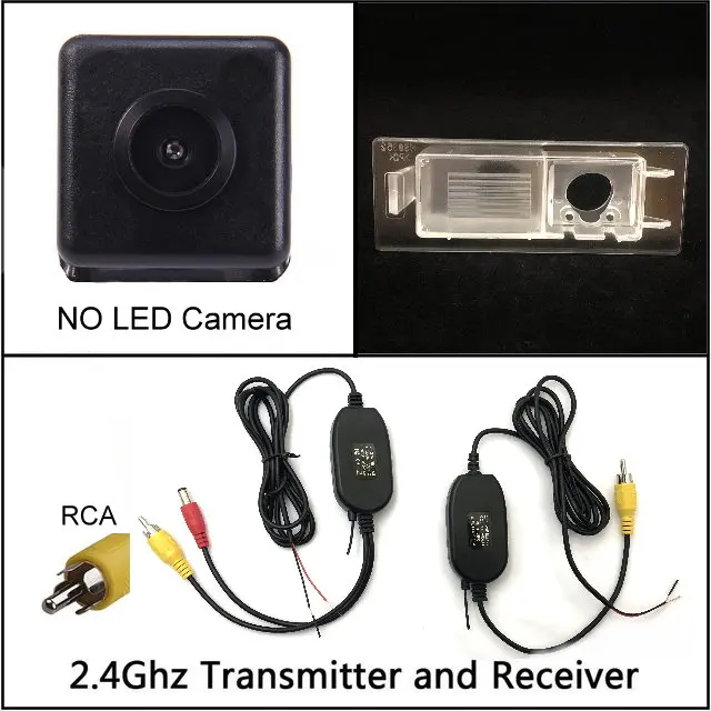 wireless n NO LED Для Hyundai Sonata NF N20 2004~ 2009 Sonata N20 11-12 Автомобильная Водонепроницаемая камера заднего вида с ночным видением trasera - Название цвета: wireless n NO LED