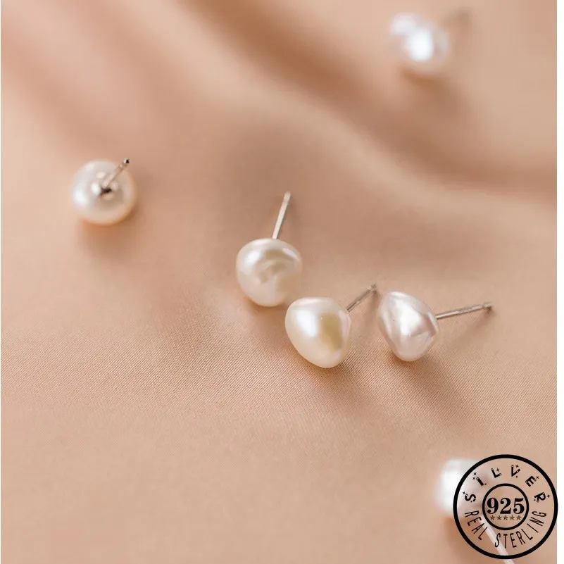 925 стерлингового серебра уникальный нерегулярные Ювелирные наборы природного