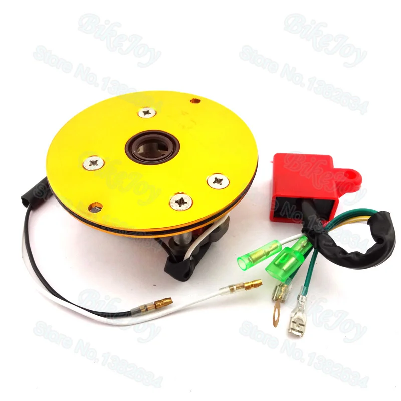Золотой гоночный Магнитный статор ротор зажигания CDI Коробка для китайского Lifan YX