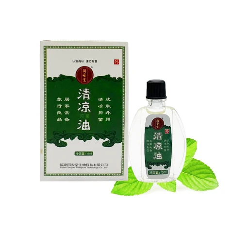 Ментол освежающее масло против комаров охлаждающий против зуда снятие головной боли, зубная боль в животе Fengyoujing пластырь для мека