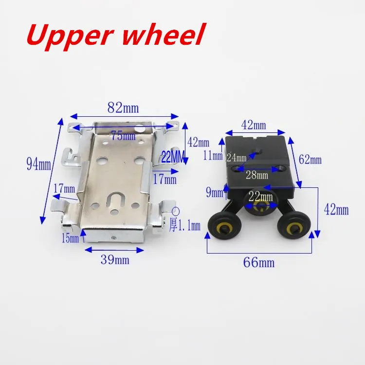 

Раздвижные дверные ролики для гардероба