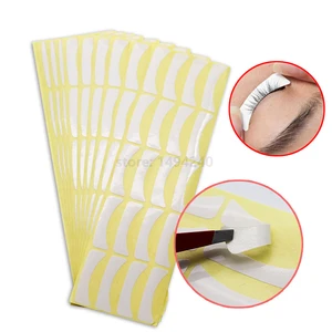 Накладки под глаза для ресниц, 100 пар, оптовая продажа, бумажные накладки, бумажные накладки для наращивания ресниц