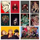 Алмазная живопись 5D сделай сам с полным заполнением, японская мозаика из страз из аниме ююютсу кайсен, мультяшная Вышивка крестиком, домашний декор, подарок