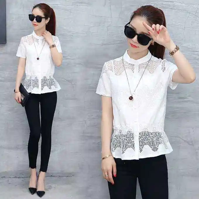 

Fashion Logo Printing T Shirts Women's Short Sleeve Fashion 100% cotton Female T-Shirts Blue