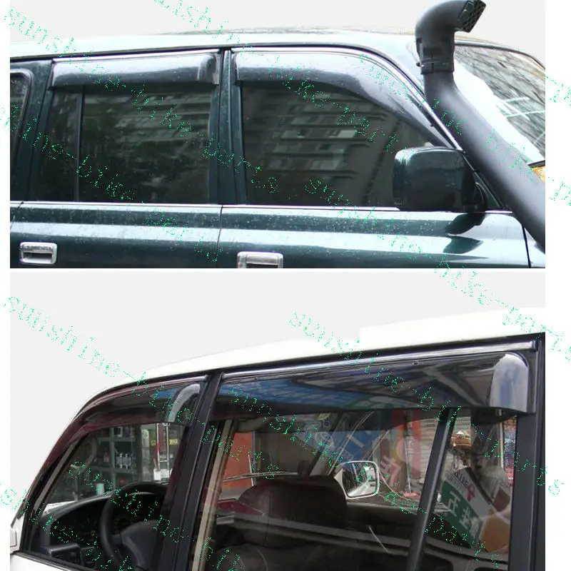 4 шт. Автомобильная оконная дождевая окантовка для Toyota Land Cruiser LC80 4500 FZJ80 1992-1997 высококачественные автозапчасти