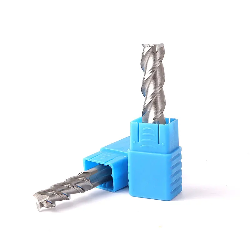 Концевая фреза из карбида вольфрама для алюминия и меди 4/5/6/8/12 мм - купить по