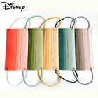 50 одноразовых защитных масок для взрослых, многоцветная, дышащая, трехслойная, нетканая, противотуманная и пыленепроницаемая маска для женщин и мужчин