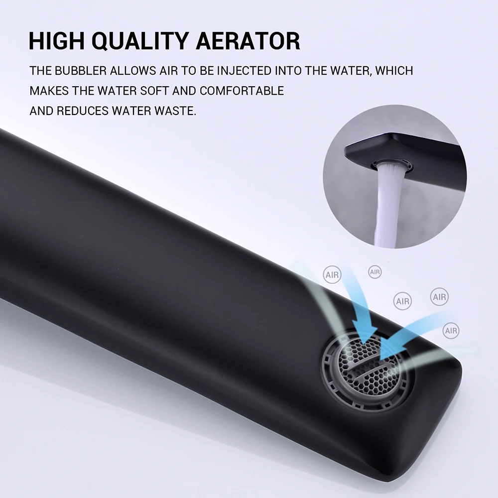 AODEYI латунный настенный кран для раковины с одной ручкой смеситель ванной комнаты