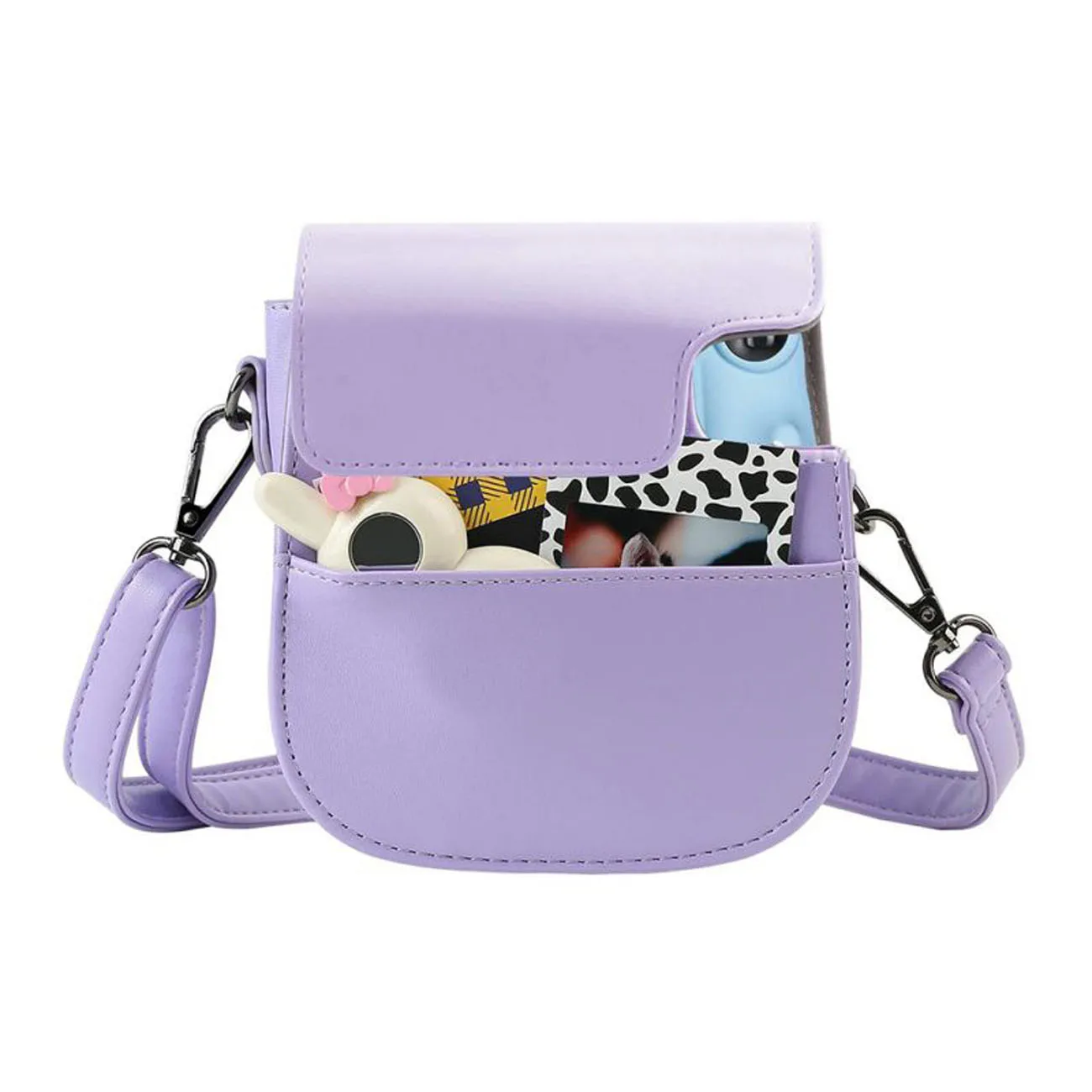 

Camera PU Leather Bag Protective Case Cover Pouch With Shoulder Strap For Fujifilm Instax Camera Instant Mini 11 Accessories