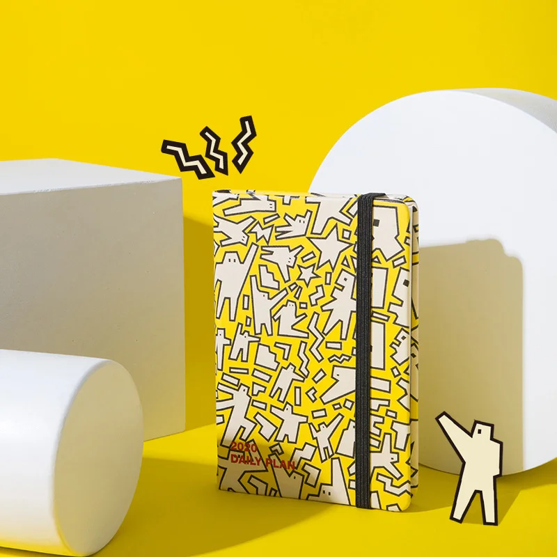 Ежедневник 2020 планировщик A7 записная книжка Органайзер ежемесячный недельный