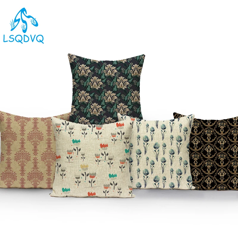 Чехол для подушки в стиле бохо полиэстеровый чехол с геометрическим рисунком