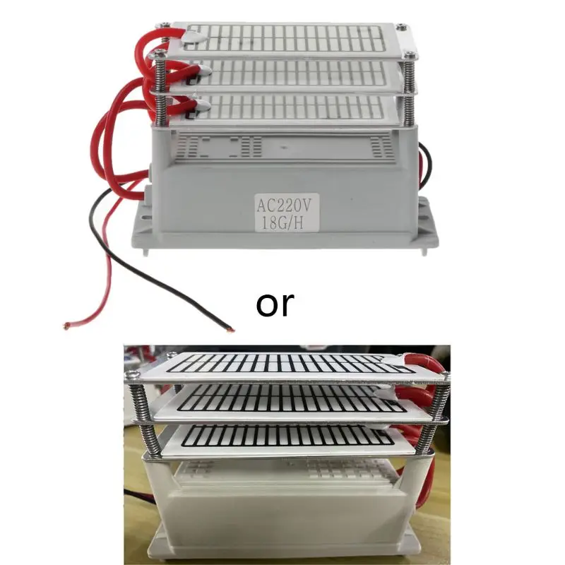 Генератор озона 220 В переменного тока 18 г Встроенный керамический озонатор