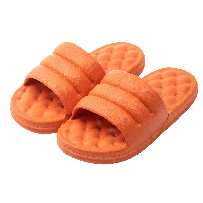 

2021 Soft Platform Slippers Women Men Indoor Bathroom Slipper Thick Sole Summer Shoes Woman Fashion Slides Lovers Footwear