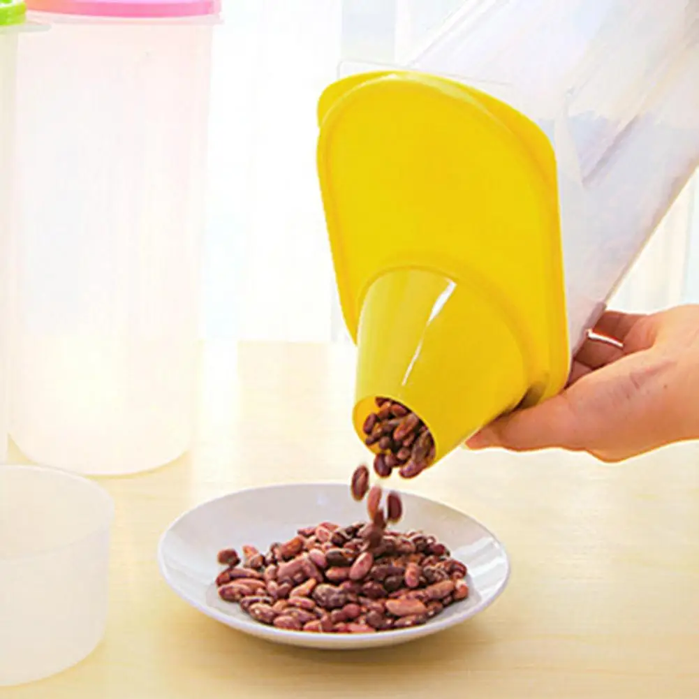 1 шт. 9/2.5L Пластик Кухня риса Крупы Bean для хранения сухих продуктов контейнер с