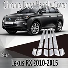 Наклейки для Lexus RX AL10 350 450h F 2010  2015 2011 2012 2013 2014, Декоративные Хромированные дверные ручки, ремонт автомобильных аксессуаров