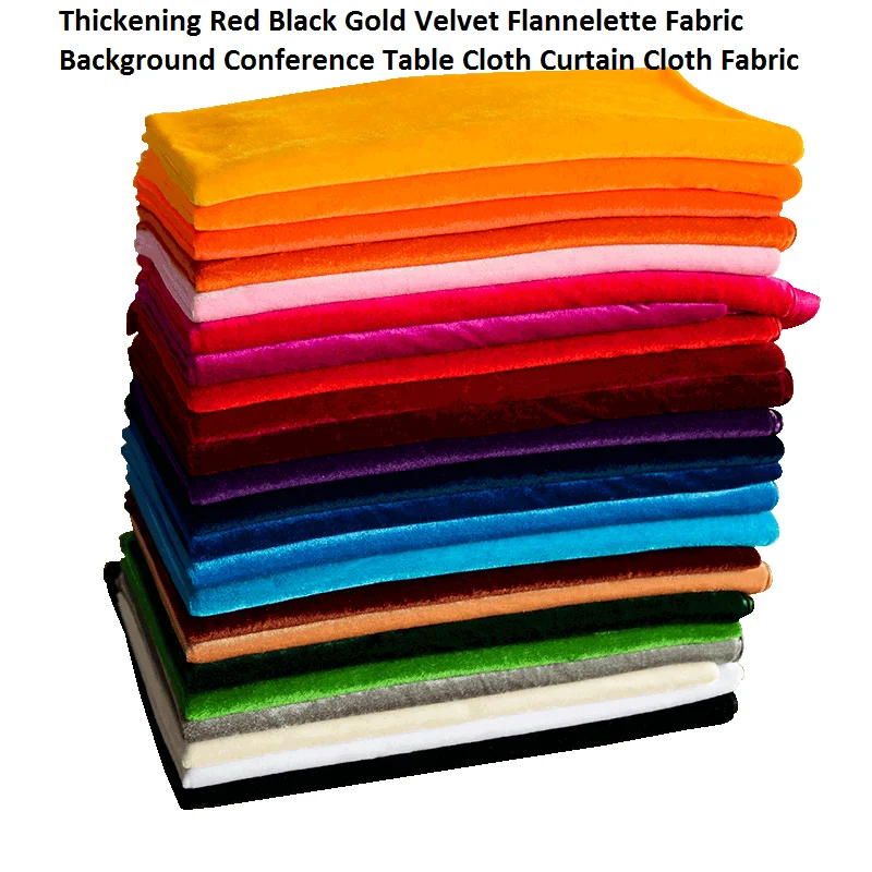 Утепленная красная черная Золотая Бархатная фланелевая ткань фон для