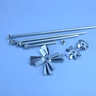 Лабораторный мешальный стержень из нержавеющей стали 304 с четырьмя лопастями, мешальный стержень с четырьмя лопастями для лабораторного миксера