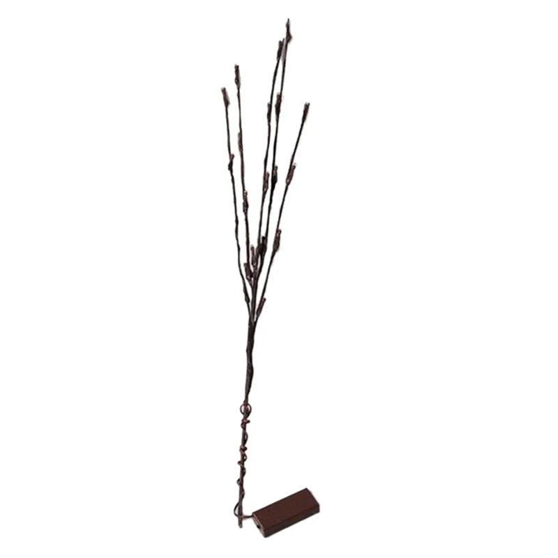 

20LED Branch Lights Led Artificial Branches Battery Powered Lights Willow Twig Lighted Branch For Decoration,Warm White