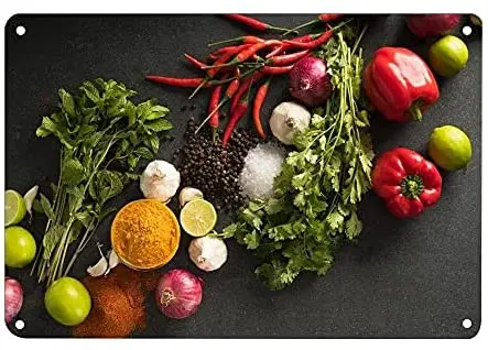 

MAIBU Fresh is Best Vegetables Herbs and Spices,Metal Signs/Bar Sign/Wall Decor/Funny Tin Signs Plaque Poster Bar Kitchen