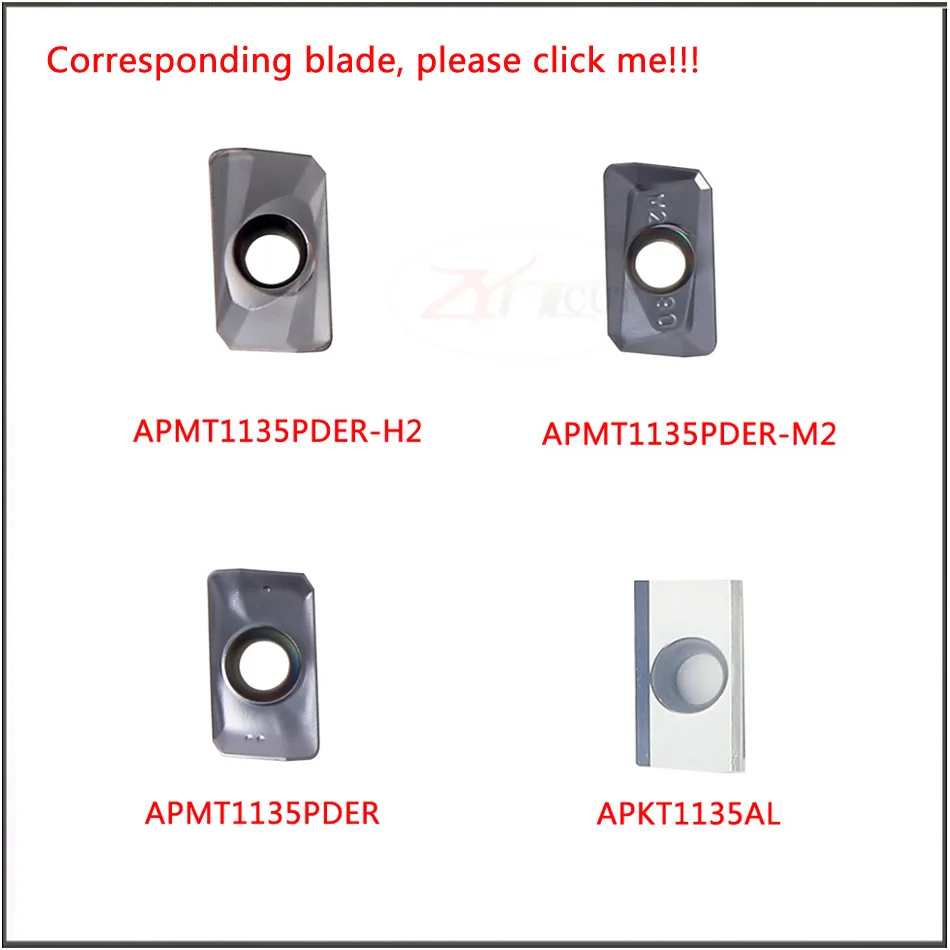 Фреза BAP300R 10/12/16/20 мм фрезерный держатель для APMT1135 резки плеча правый угол Precision фрезерный цилиндрическая фреза с твёрдосплавной пластиной для конических фрез