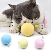 new cat toys interactive ball catnip cat training toy pet playing ball pet squeaky supplies products toy for cats kitten kitty