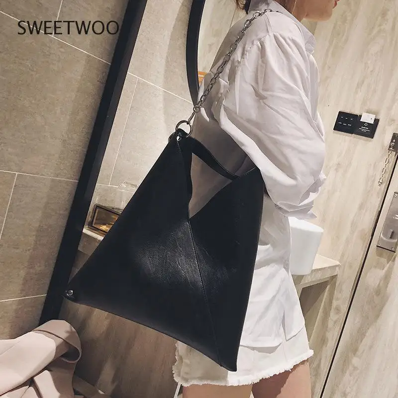 

New Fashion Leather Handbags for Women 2021 Luxury Shoulder Messenger Bag Designer Large Capacity Tote Bag Chain Crossbody Bags