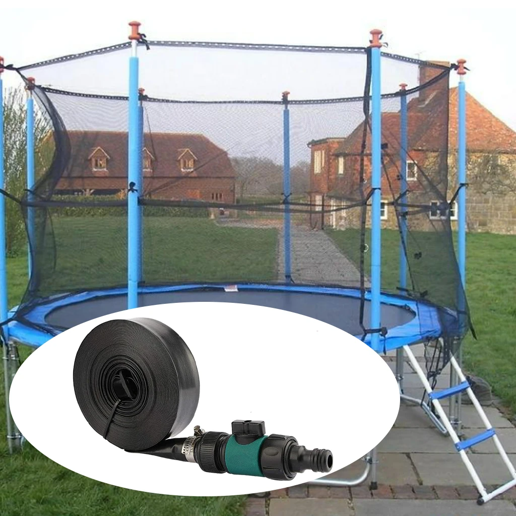 Trampoline Sprinkler Kids Summer Garden Backyard Water Game Toys Cooling Kit | Trampolines