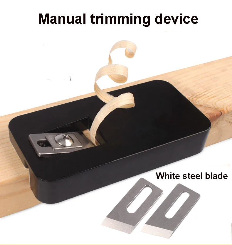 

Mini Plasterboard Gypsum Board Wood Planer Edge Planing Woodworking Hand Tool Standard 90 degree Jig plane blade Durable Planer