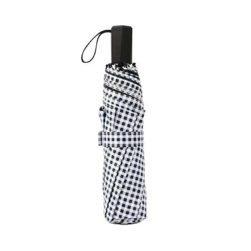 

Portable Folding Compact Men Folded Umbrella Parasol Anti Uv Sunshade Women Windproof Umberlla for Rain