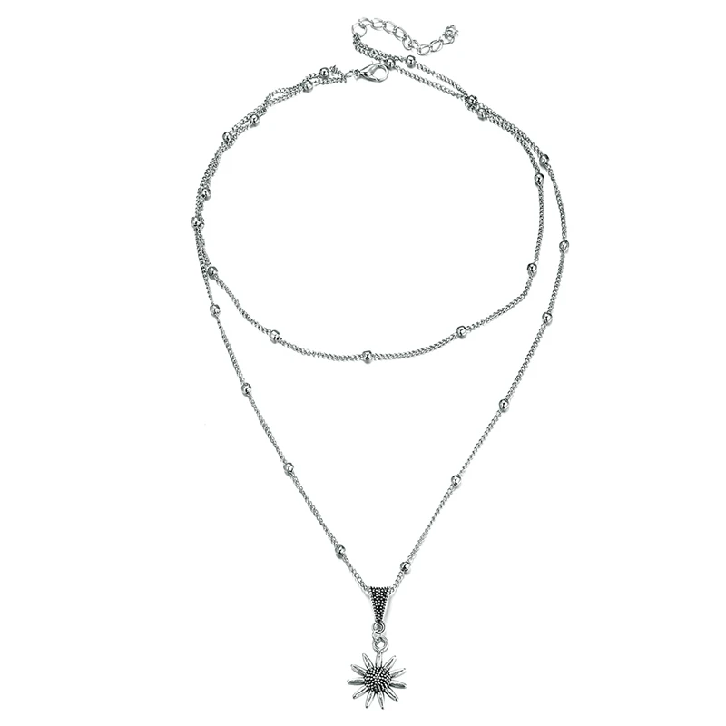 Новинка Европейское и американское креативное многослойное ожерелье с