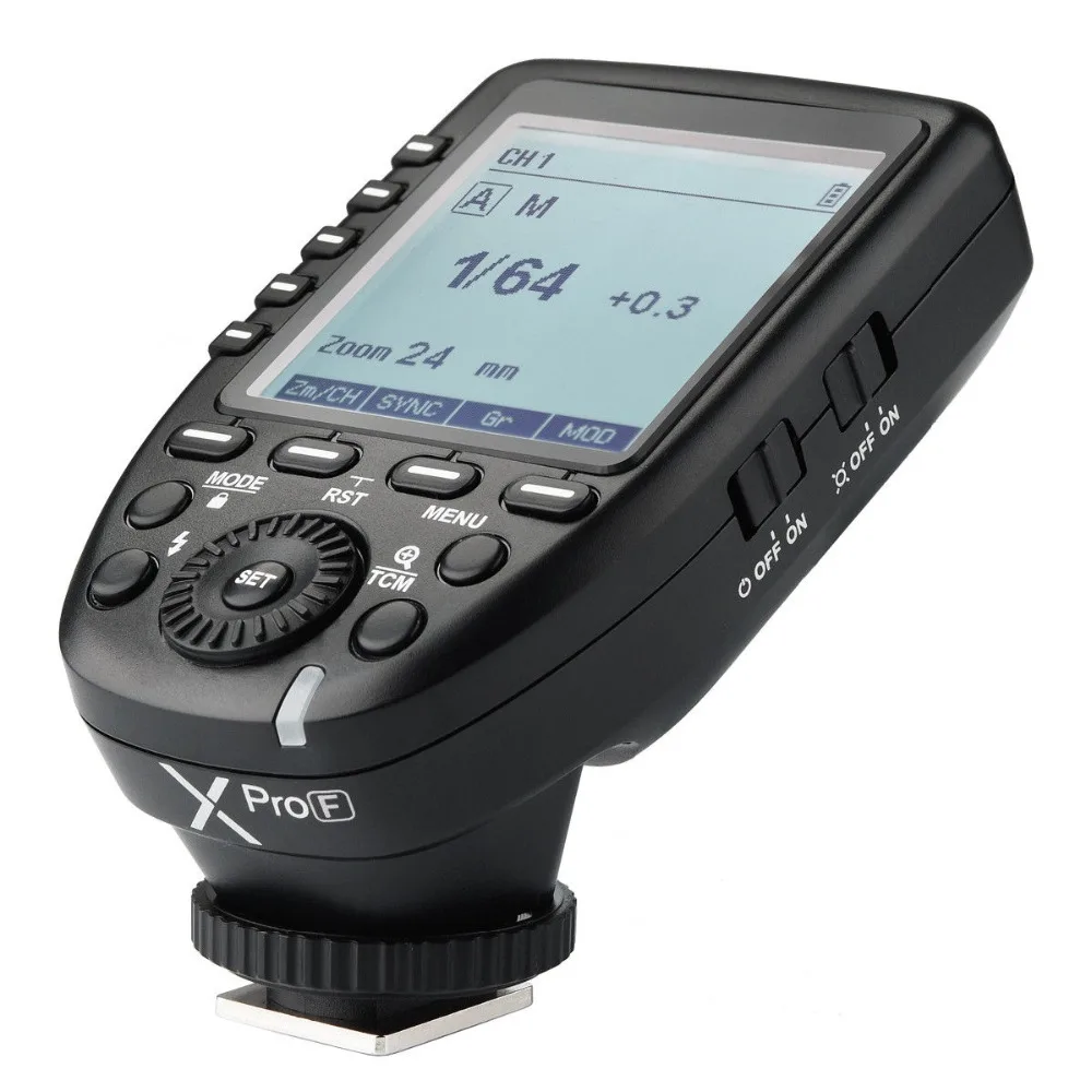 Godox Xpro F 2 4G Беспроводная Высокоскоростная синхронизация 1/8000s X система Flash Trigger для