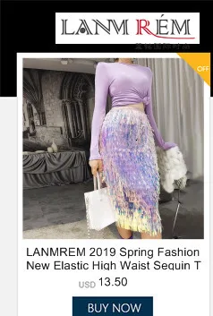 LANMREM, новинка, модные, стразы, высокая талия, кружевные, эластичные, хлопковые, свободные, широкие, брюки, черные, женские, YG09101